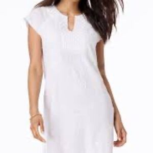 Roller Rabbit White Faith Embroidered Dress